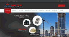 Desktop Screenshot of mun.com.tr